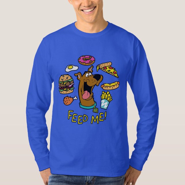 Camiseta ¡Scooby-Doo Alimentarme! (Anverso)
