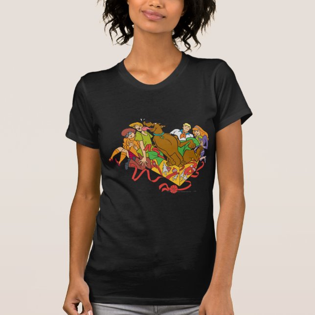 Camiseta Scooby-Doo and Gang Christmas (Anverso)