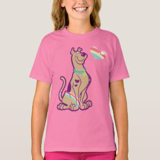 Camiseta Scooby-Doo arcoiris