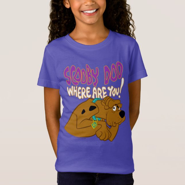 Camiseta Scooby-Doo asustado (Anverso)