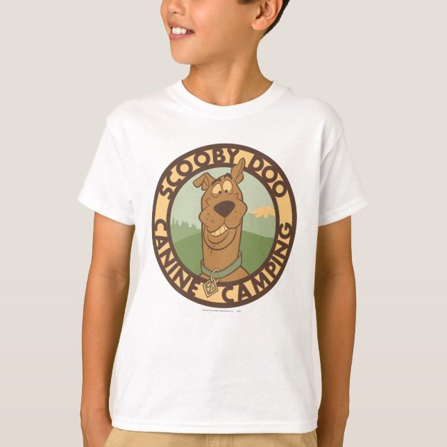 Camiseta Scooby-Doo "Camping canino" (Anverso)