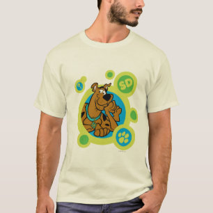 Camiseta Scooby-Doo circunda la insignia del SD