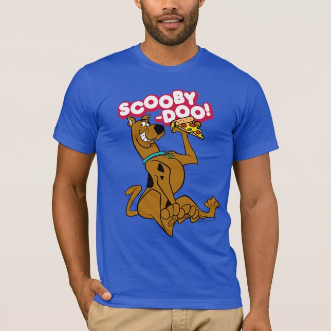 Camiseta Scooby-Doo Con Pizza Slice (Anverso)