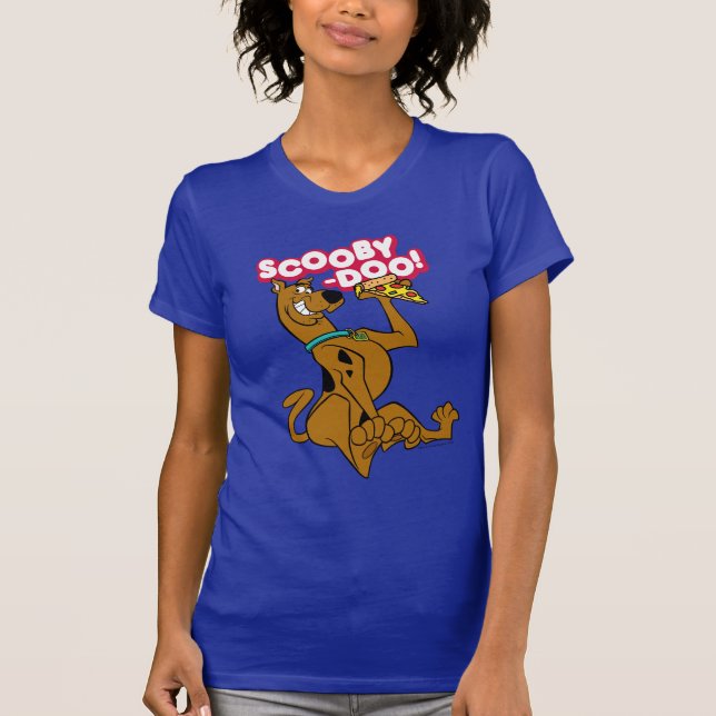 Camiseta Scooby-Doo Con Pizza Slice (Anverso)