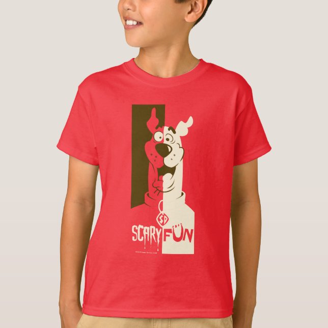 Camiseta Scooby-Doo "Diversión aterradora" (Anverso)