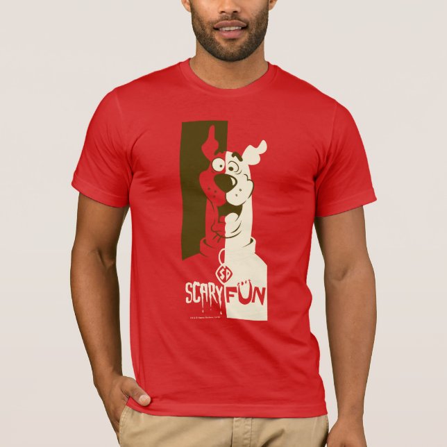 Camiseta Scooby-Doo "Diversión aterradora" (Anverso)