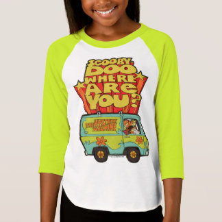 Camiseta Scooby-Doo | "¿Dónde Estás?" Retro Personalizado V