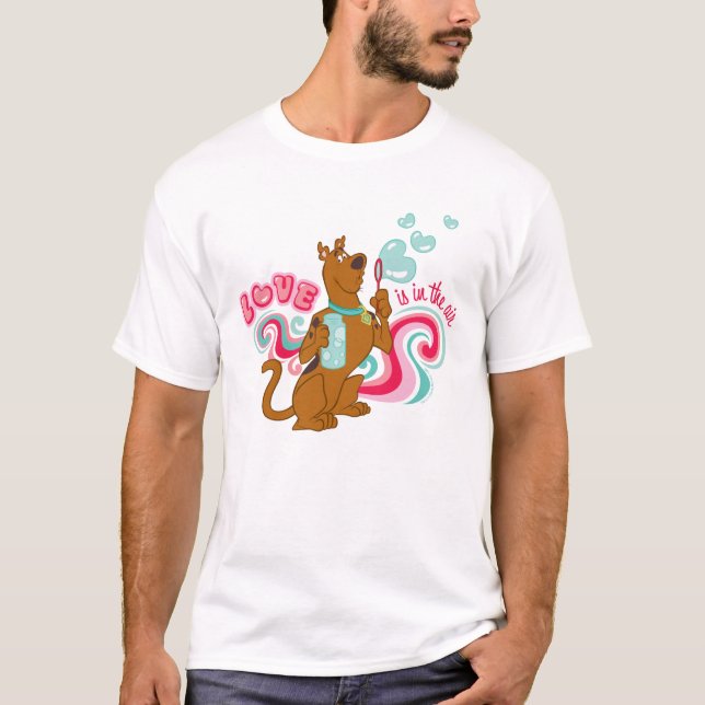 Camiseta Scooby-Doo - El Amor Está En El Aire (Anverso)