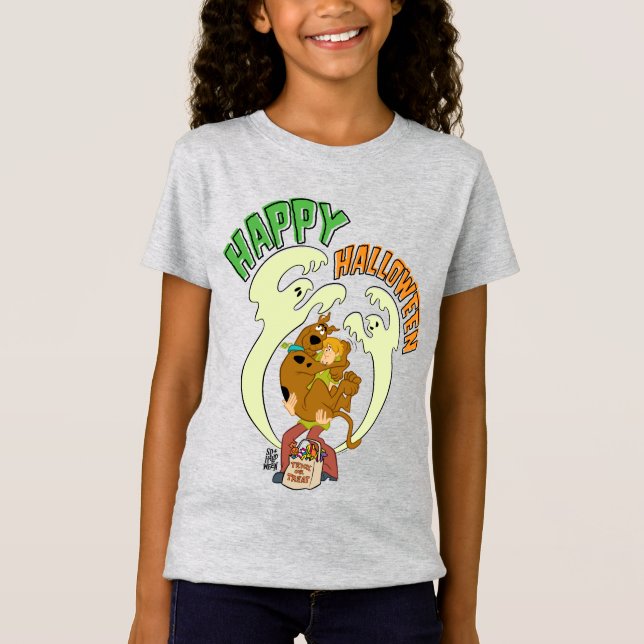 Camiseta Scooby-Doo | Feliz Halloween (Anverso)