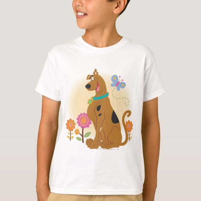 Camiseta Scooby-Doo Following Butterfly (Anverso)