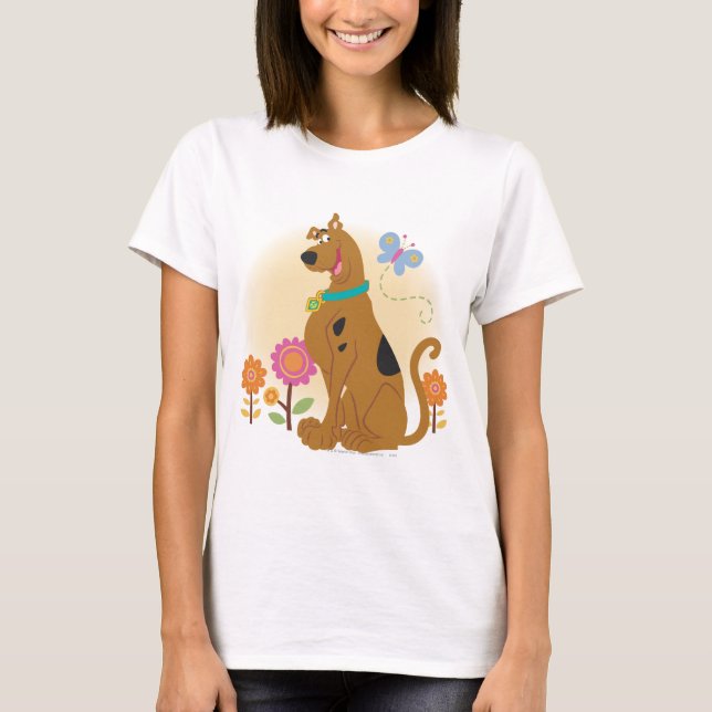 Camiseta Scooby-Doo Following Butterfly (Anverso)
