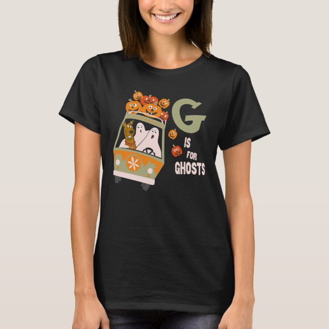 Camiseta Scooby-Doo | G es para Ghosts (Anverso)