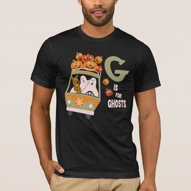 Camiseta Scooby-Doo | G es para Ghosts (Anverso)