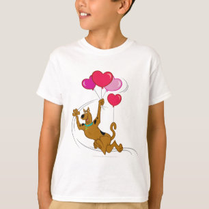 Camiseta Scooby Doo - globos del corazón