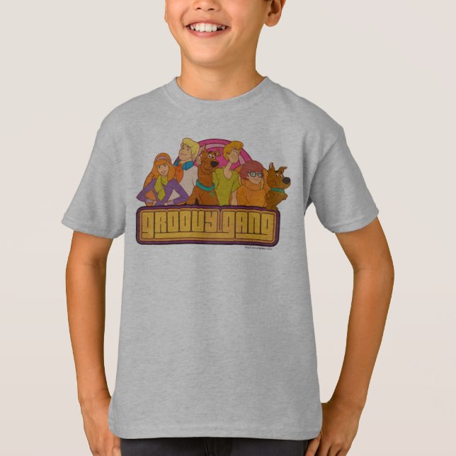 Camiseta Scooby-Doo | Gráfico retro Personalizado "Groovy G (Anverso)