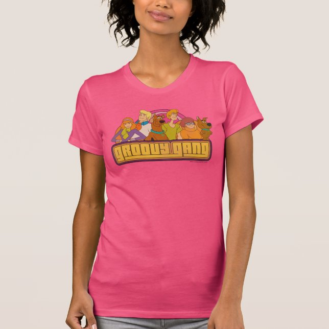 Camiseta Scooby-Doo | Gráfico retro Personalizado "Groovy G (Anverso)