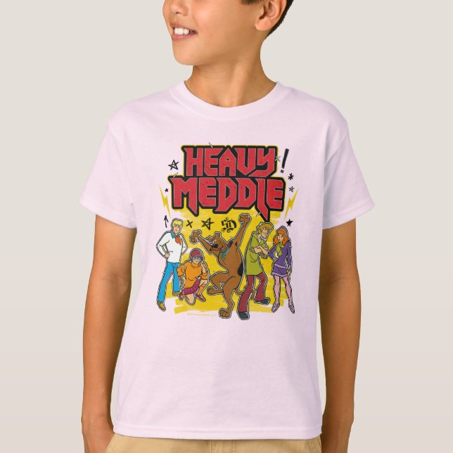 Camiseta Scooby-Doo | "Heavy Meddle" Graphic (Anverso)