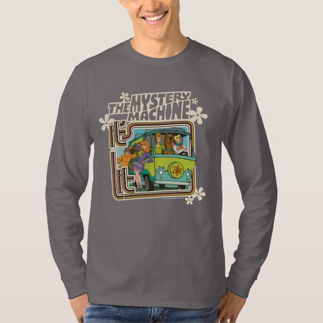 Camiseta Scooby-Doo | "It's Lit" Mystery Machine Graphic (Anverso)