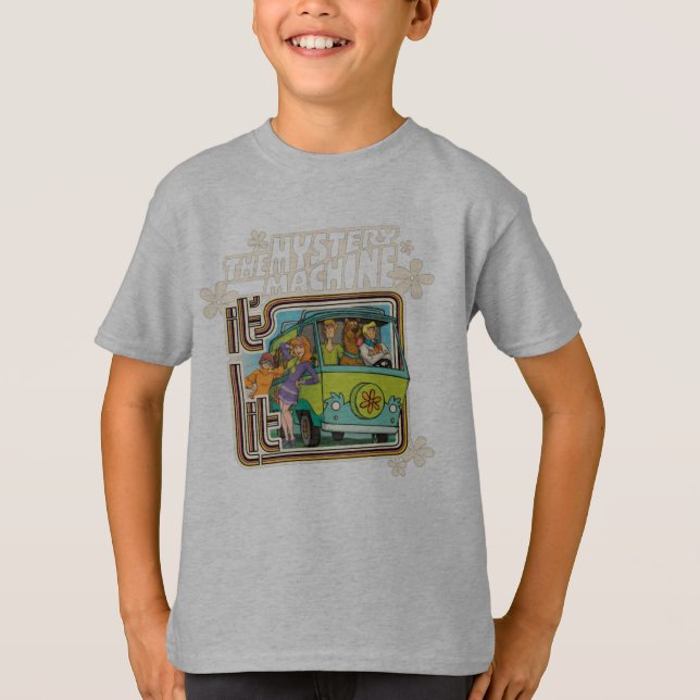 Camiseta Scooby-Doo | "It's Lit" Mystery Machine Graphic (Anverso)
