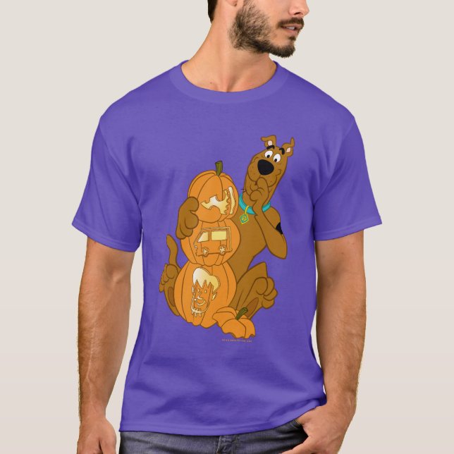Camiseta Scooby-Doo | Jack-O-Lantern de Halloween (Anverso)