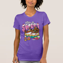 Camiseta Scooby-Doo "La vida es dulce"