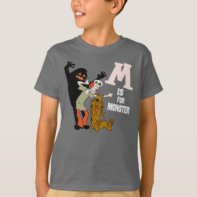 Camiseta Scooby-Doo | M es para Monster (Anverso)
