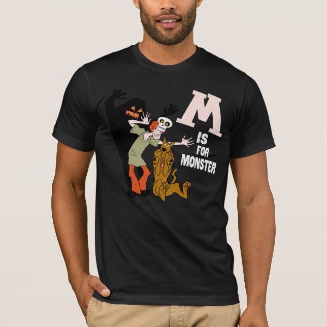 Camiseta Scooby-Doo | M es para Monster (Anverso)