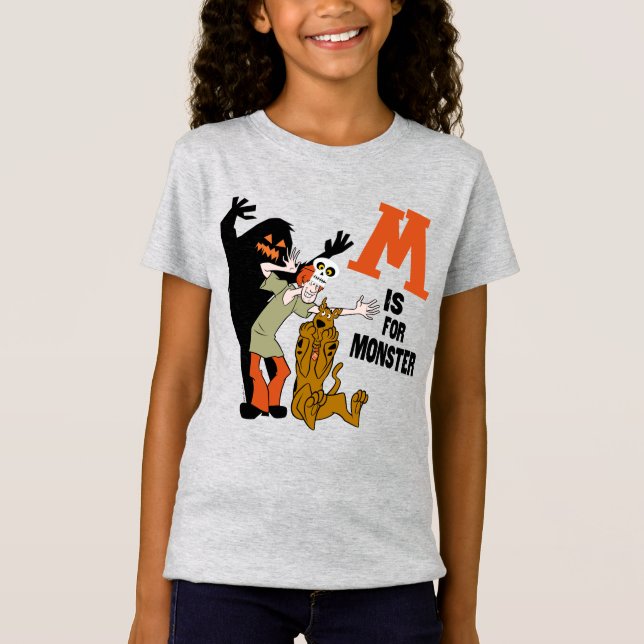 Camiseta Scooby-Doo | M es para Monster (Anverso)