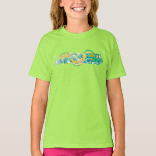 Camiseta Scooby-Doo Máquina De Misterio "Freno Por Pizza