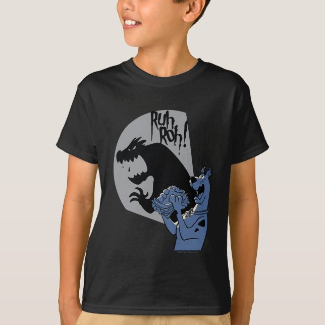 Camiseta Scooby-Doo Midnight Snack "¡Ruh Roh!" (Anverso)