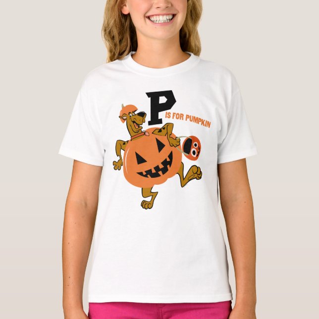 Camiseta Scooby-Doo | P es para Calabaza (Anverso)