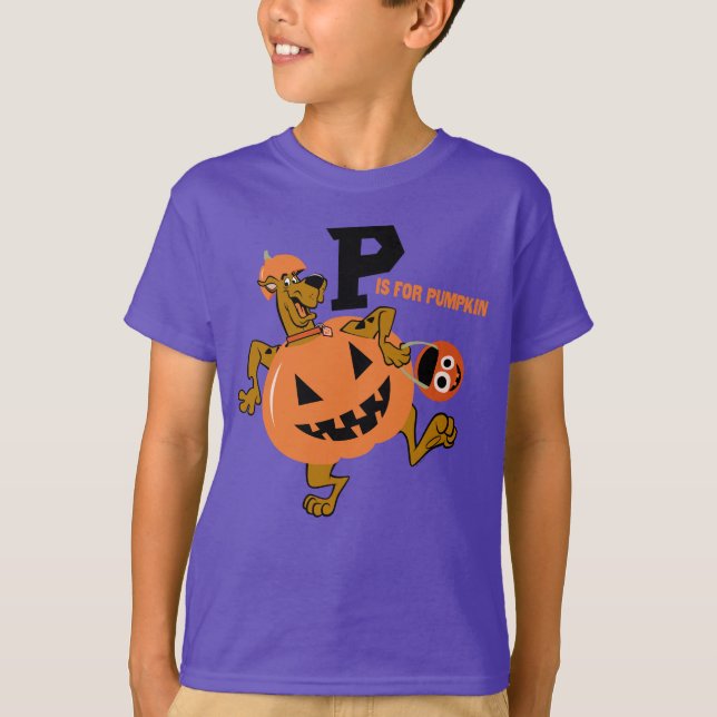 Camiseta Scooby-Doo | P es para Calabaza (Anverso)