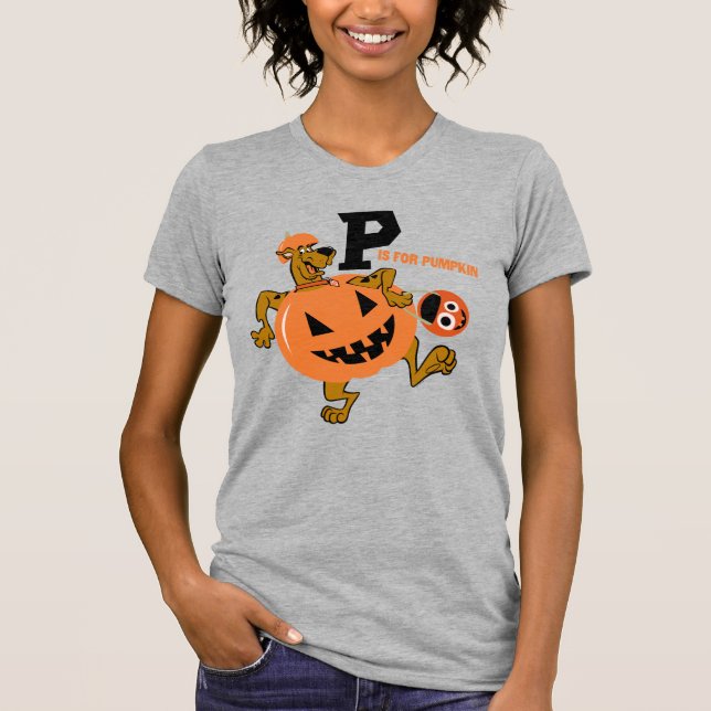 Camiseta Scooby-Doo | P es para Calabaza (Anverso)