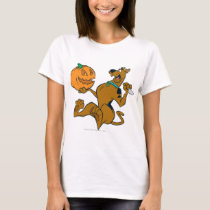 Camiseta Scooby-Doo que talla la calabaza
