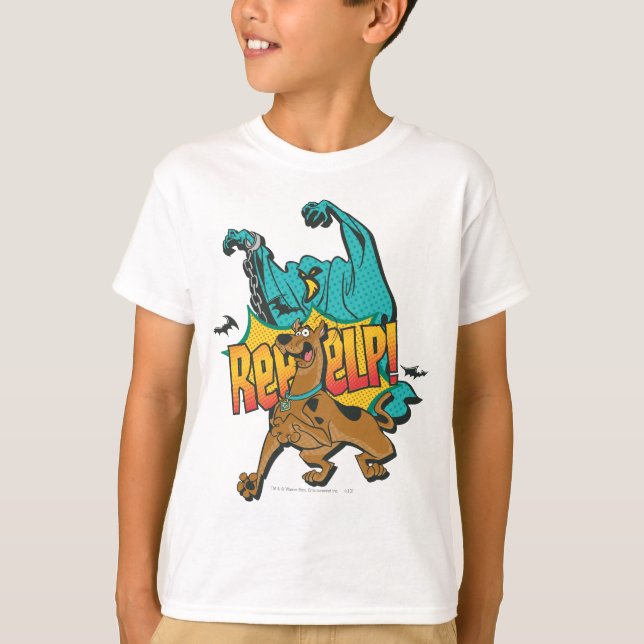 Camiseta Scooby Doo "¡Reeeelp!" (Anverso)