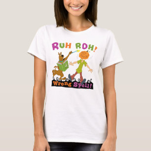 Camiseta Scooby-Doo ¡Ruh Roh! ¡El deletreo equivocado!