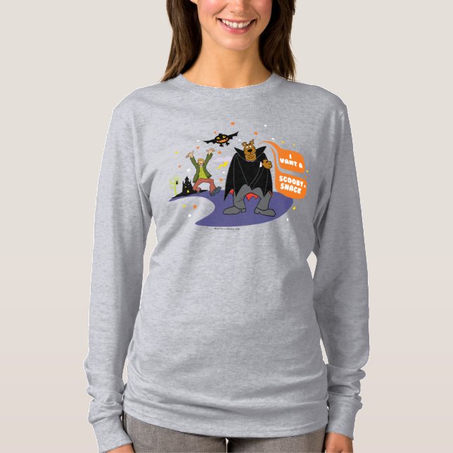 Camiseta Scooby-Doo| Se prohíbe un aperitivo escocés (Anverso)