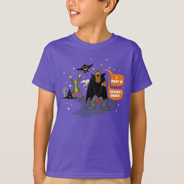 Camiseta Scooby-Doo| Se prohíbe un aperitivo escocés (Anverso)