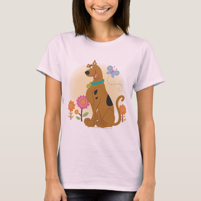 Camiseta Scooby-Doo Siguiendo a la Mariposa (Anverso)