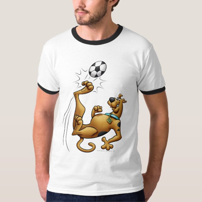 Camiseta Scooby-Doo Soccer Overhead Kick Aircel (Anverso)
