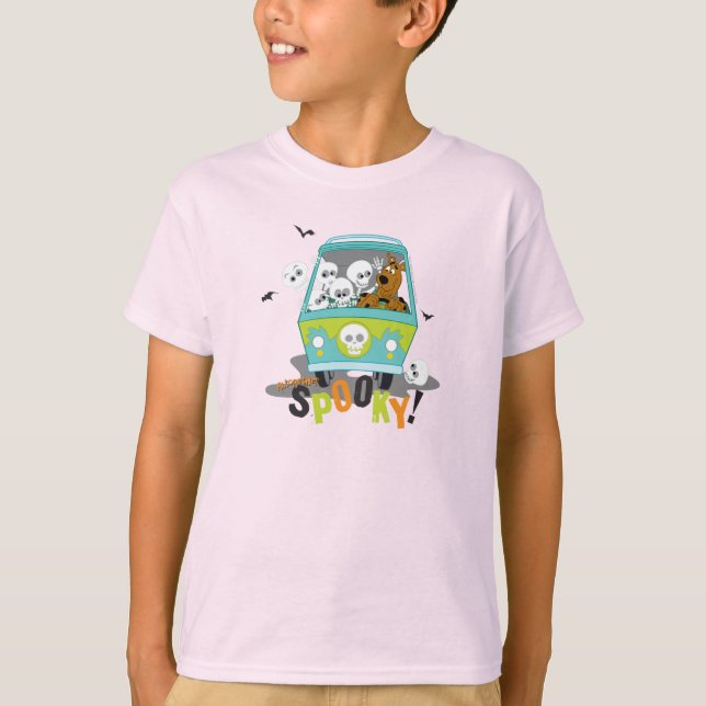 Camiseta Scooby-Doo Spooky Mystery Machine (Anverso)