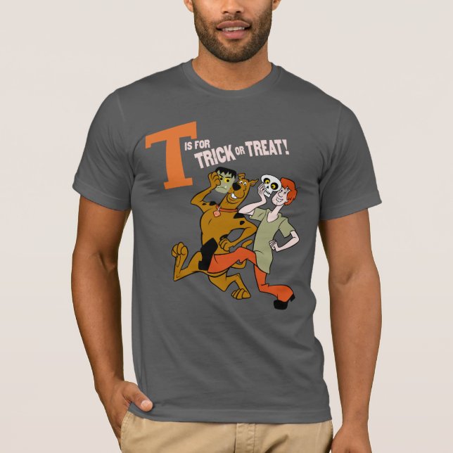 Camiseta Scooby-Doo | T es para Truco o Tratamiento (Anverso)