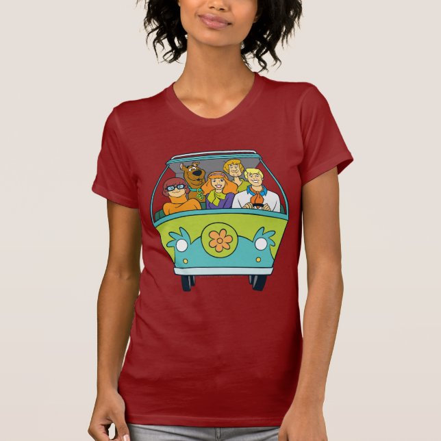 Camiseta Scooby-Doo & The Gang Mystery Machine (Anverso)