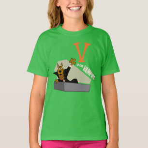Camiseta Scooby-Doo   V es para Vampiro
