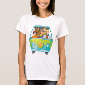 Camiseta Scooby-Doo y el aerógrafo de la máquina de misteri