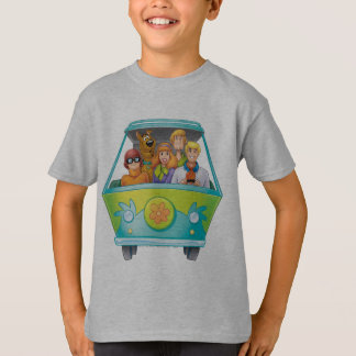 Camiseta Scooby-Doo y el aerógrafo de la máquina de misteri