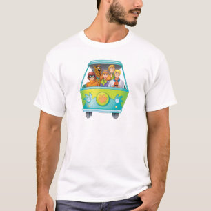 Camiseta Scooby-Doo y el aerógrafo de la máquina de misteri