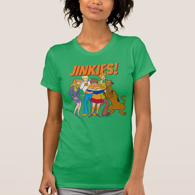 Camiseta Scooby-Doo y el libro de investigación de pandilla (Anverso)