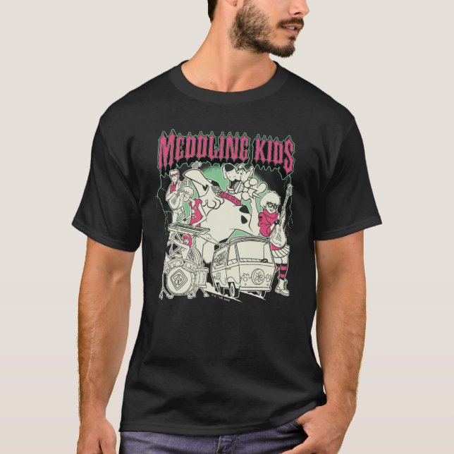 Camiseta Scooby-Doo y la banda de Punk infantil de la pandi (Anverso)