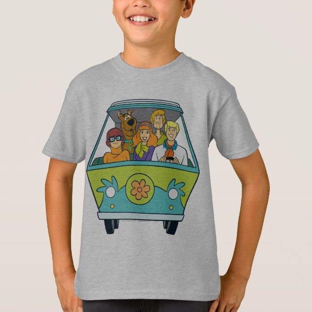 Camiseta Scooby-Doo y la máquina de misterio de pandillas (Anverso)